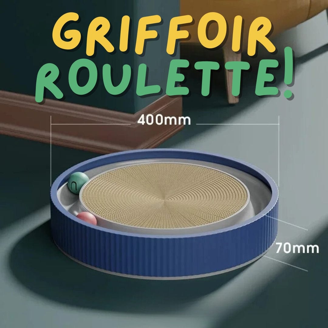 Petcomp griffoir chat Bleu Griffoir pour Chat avec Boules de Jeu