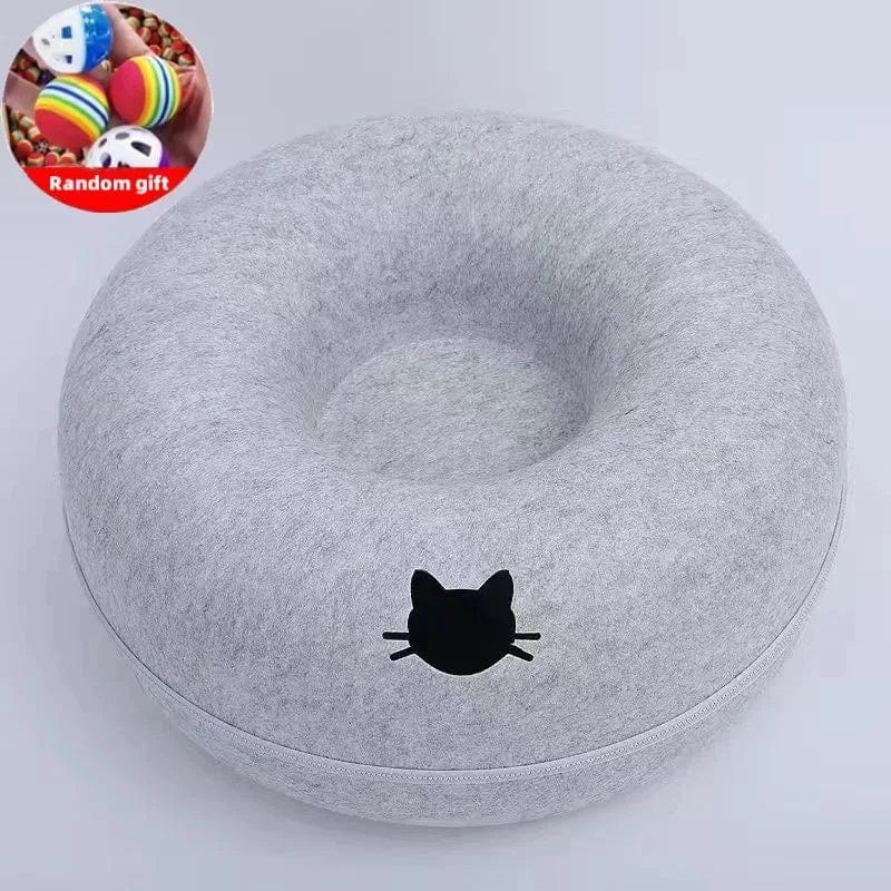 Petcomp Gris clair / 50X20cm / 2+1 OFFERT Panier anti-stress pour chat Petcomp