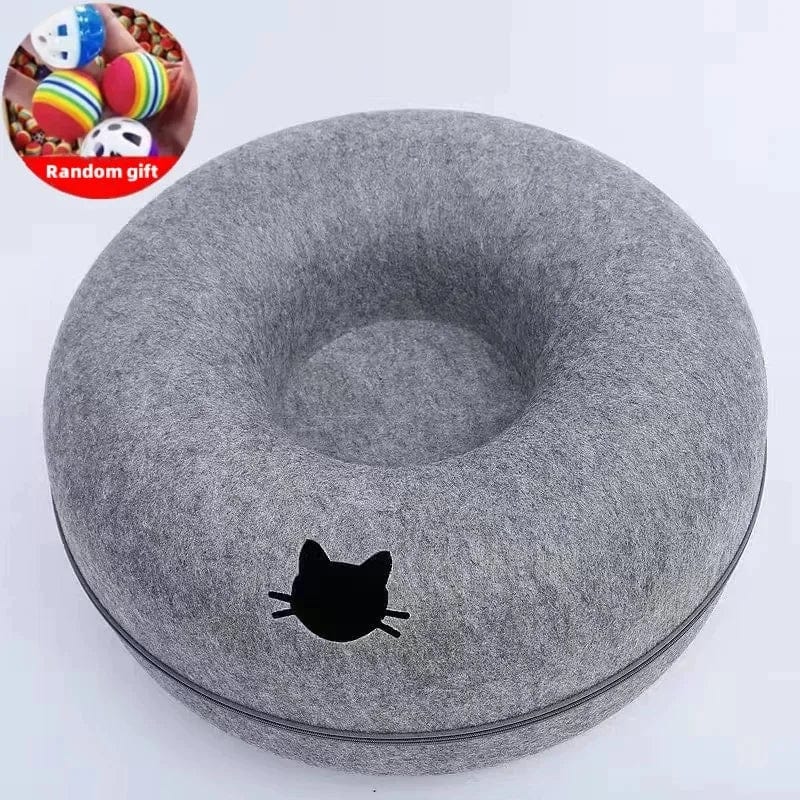 Petcomp Gris foncé / 50X20cm / 2+1 OFFERT Panier anti-stress pour chat Petcomp