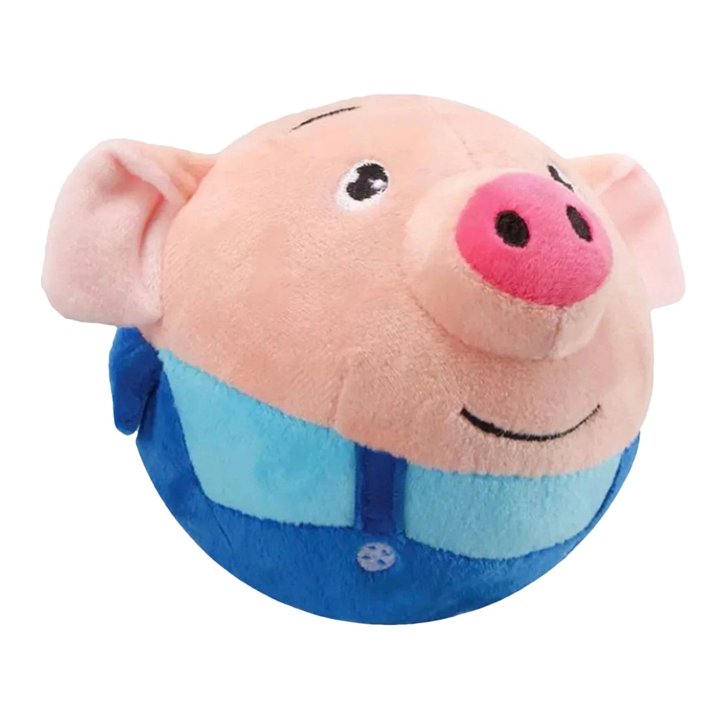 Petcomp Petit cochon en forme Jouets amusants pour chiens avec musique Petcomp