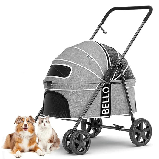 Petcomp poussette BELLO - Poussette Design pour Chien et Chat