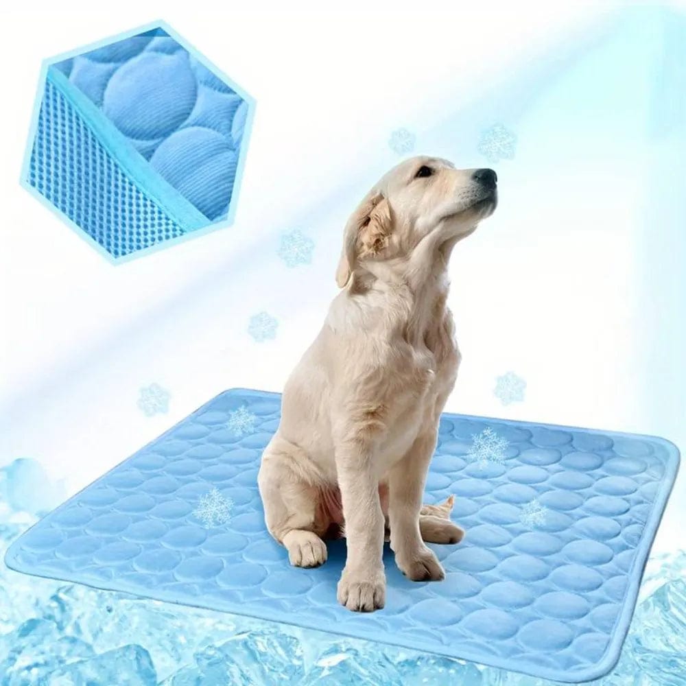 Petcomp Tapis Rafraîchissant pour Animaux - Fraîcheur Instantanée